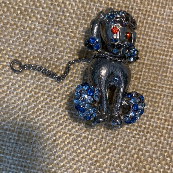 Patriotic poodle brooch - Picture 6 of 6